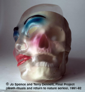 Jo-Spence-Terry-Dennett,-Final-Project-death-rituals-and-return-to-nature-series-1991-92